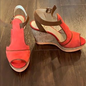Enzo angiolini wedges size 7.5